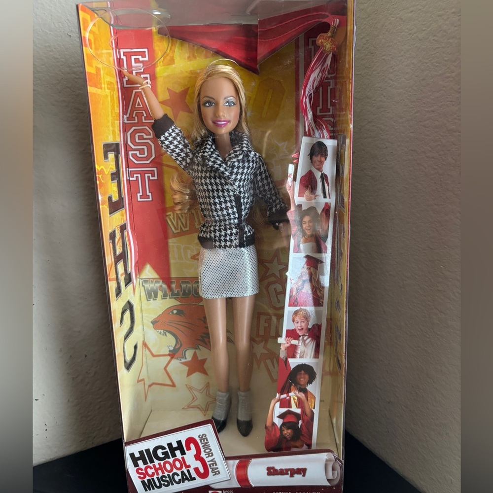 High School Musical 3 Sharpay Doll in Black and White Outfit